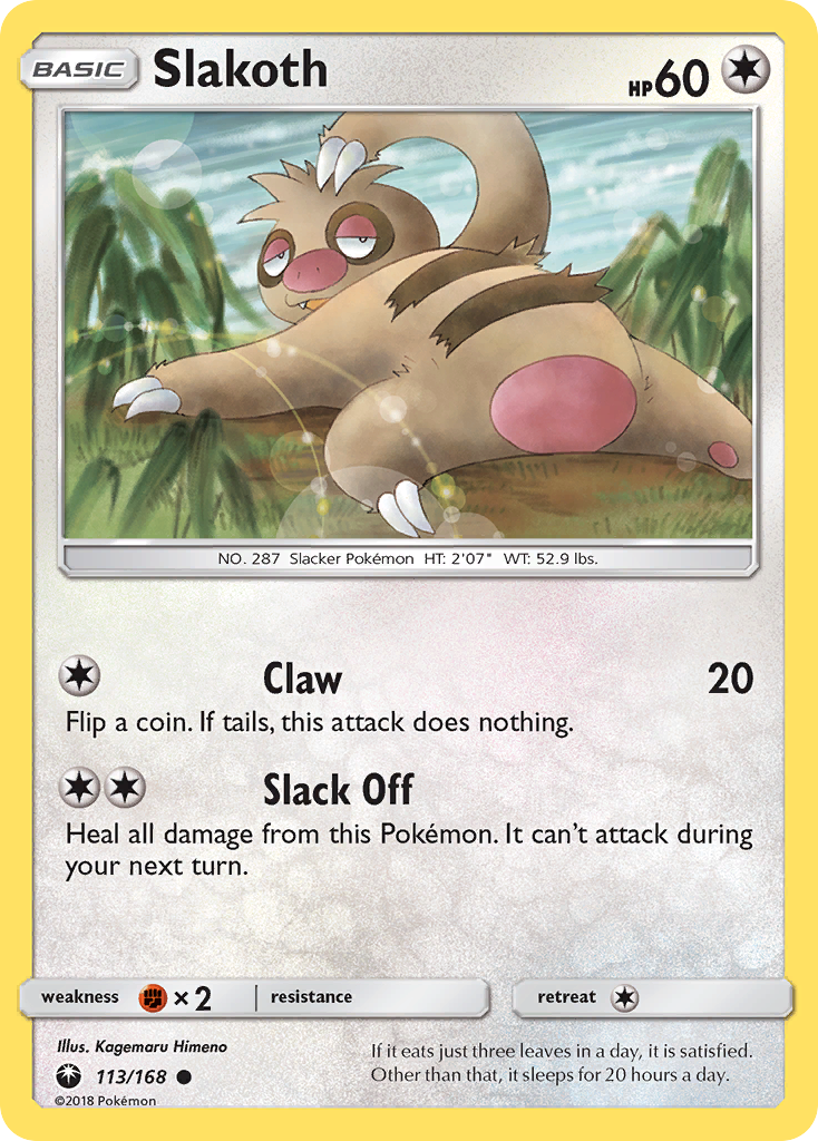 Slakoth (113/168) [Sun & Moon: Celestial Storm] | Odin's Place