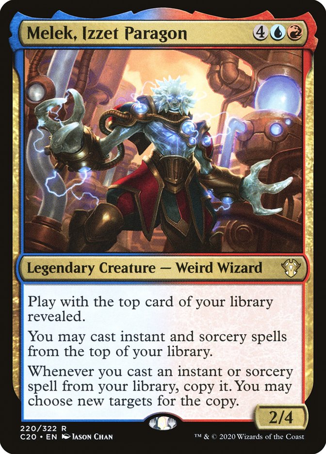Melek, Izzet Paragon [Commander 2020] | Odin's Place
