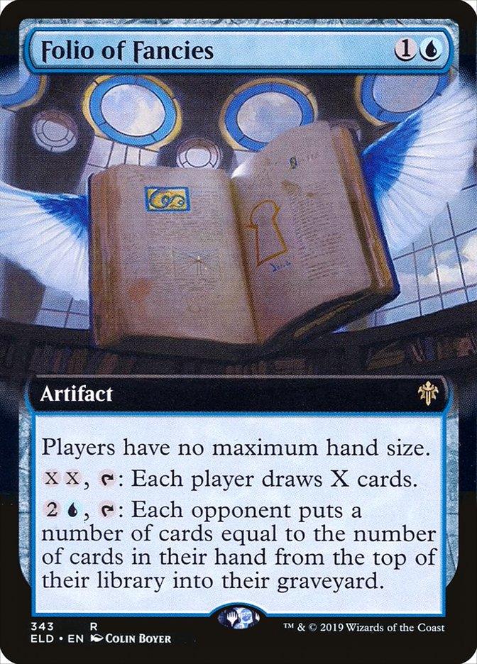 Folio of Fancies (Extended Art) [Throne of Eldraine] | Odin's Place