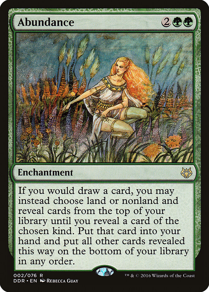 Abundance (2) [Duel Decks: Nissa vs. Ob Nixilis] | Odin's Place