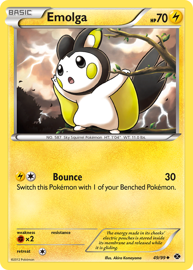 Emolga (49/99) [Black & White: Next Destinies] | Odin's Place