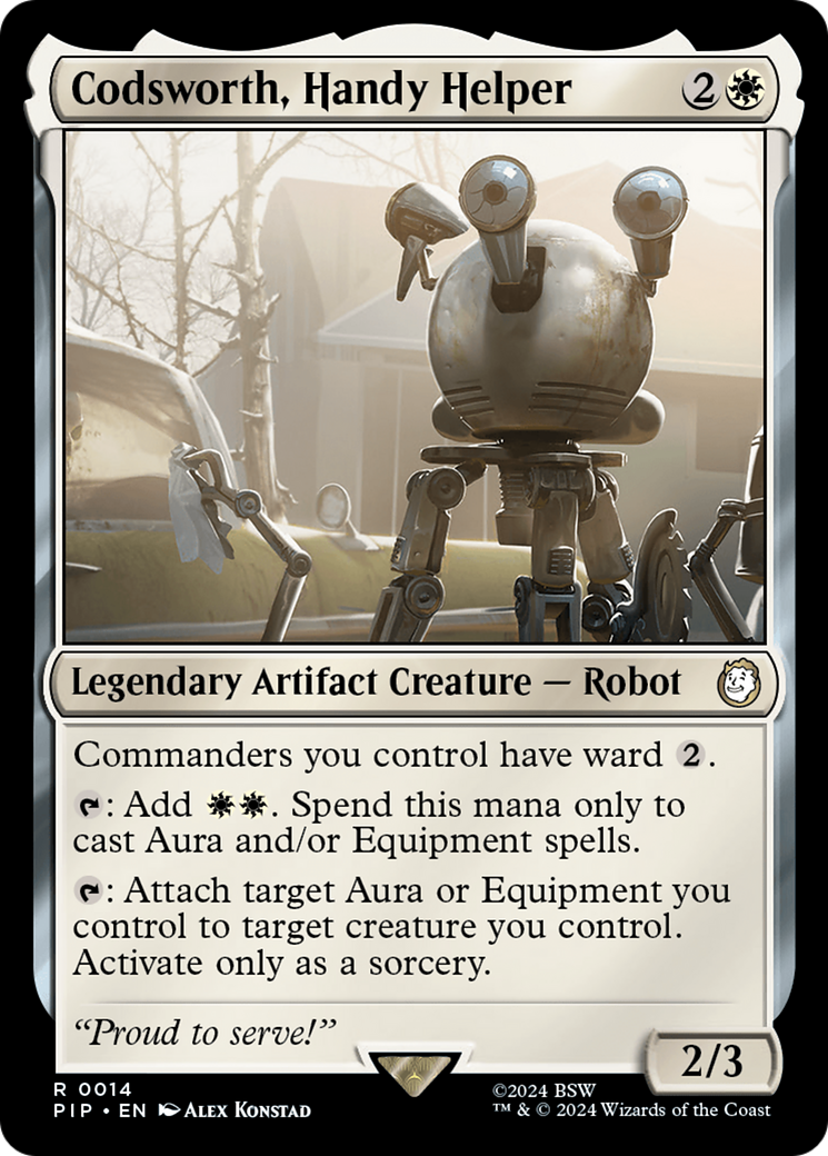 Codsworth, Handy Helper [Fallout] | Odin's Place