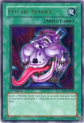 Pot of Avarice [EEN-EN037] Ultimate Rare | Odin's Place