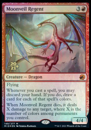 Moonveil Regent [Innistrad: Midnight Hunt Prerelease Promos] | Odin's Place