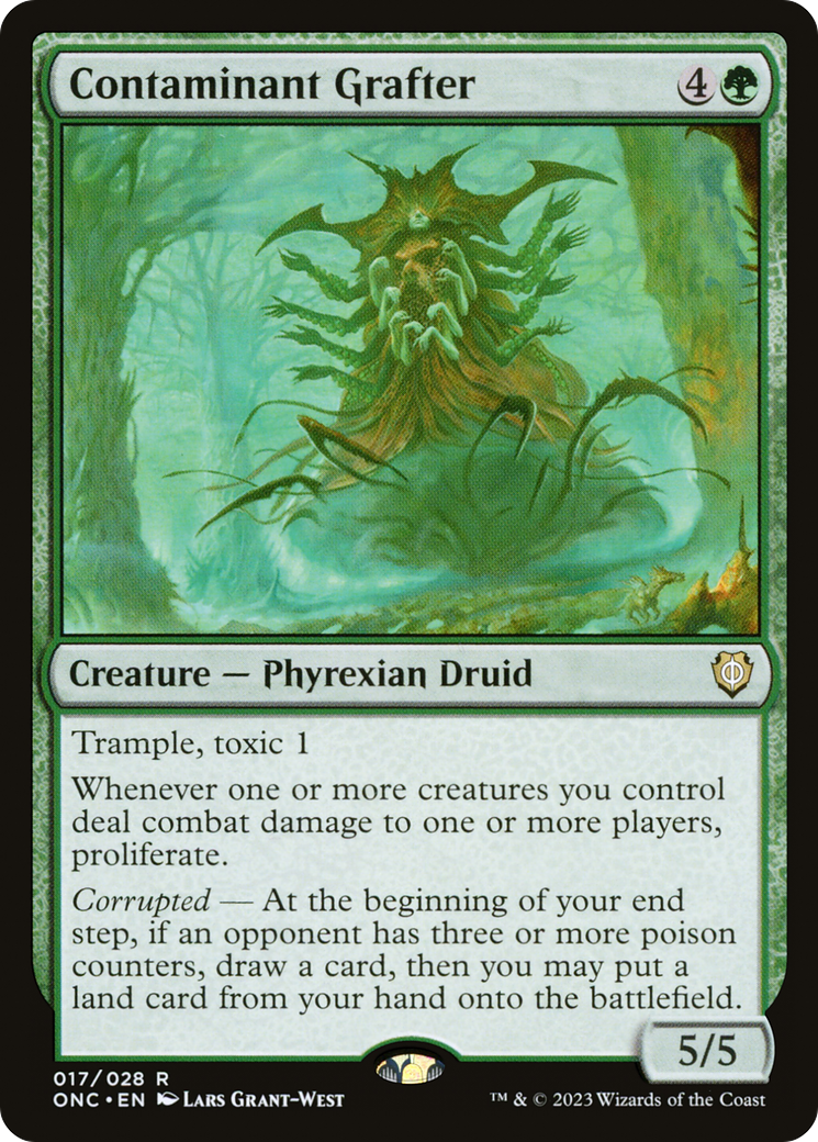 Contaminant Grafter [Phyrexia: All Will Be One Commander] | Odin's Place