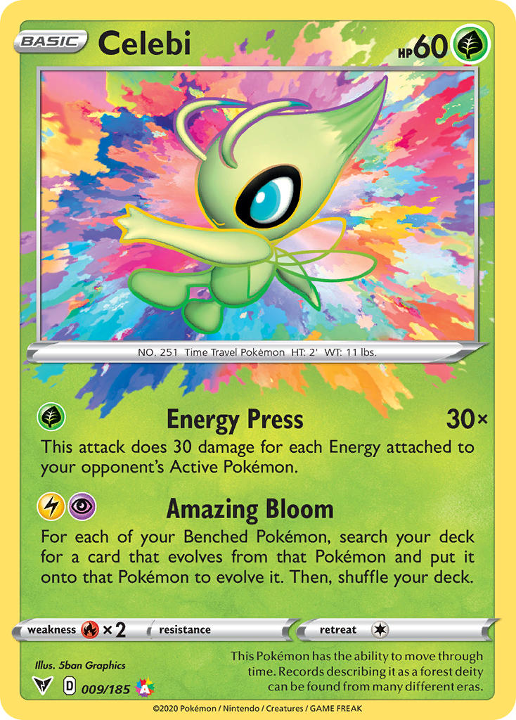 Celebi (009/185) [Sword & Shield: Vivid Voltage] | Odin's Place