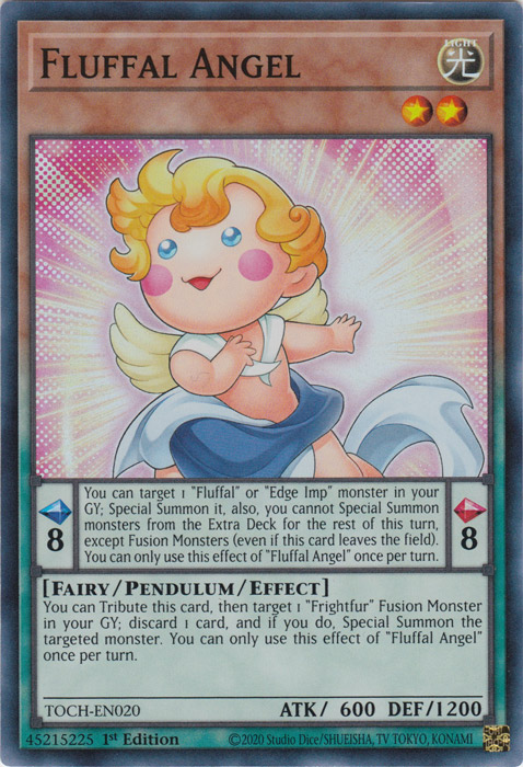 Fluffal Angel [TOCH-EN020] Super Rare | Odin's Place