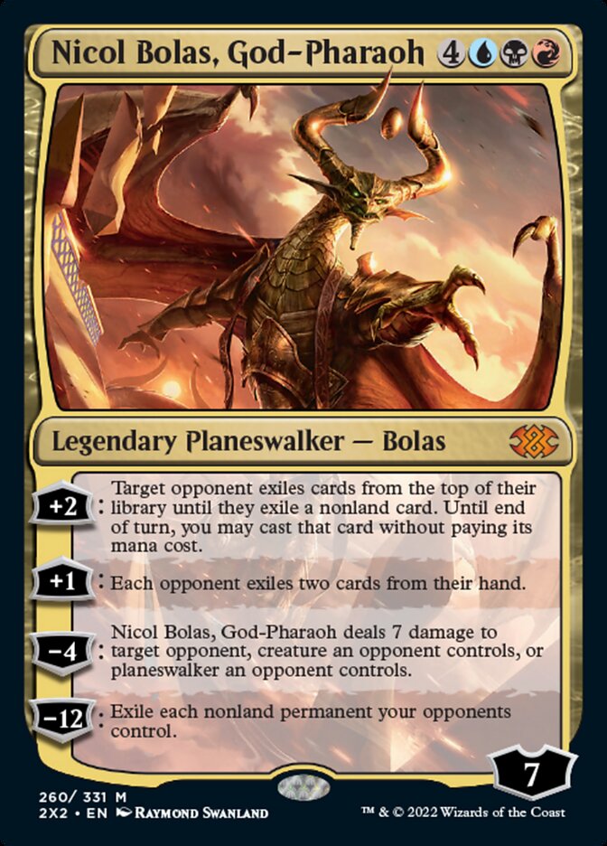 Nicol Bolas, God-Pharaoh [Double Masters 2022] | Odin's Place