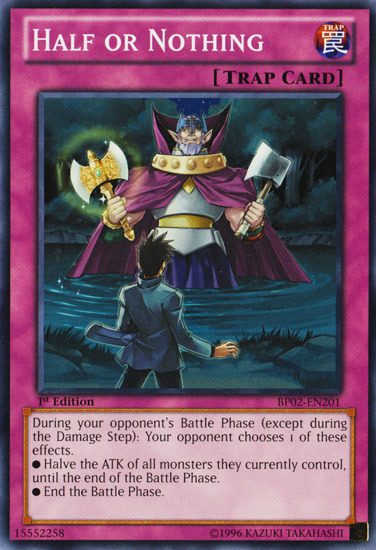 Half or Nothing [BP02-EN201] Common | Odin's Place
