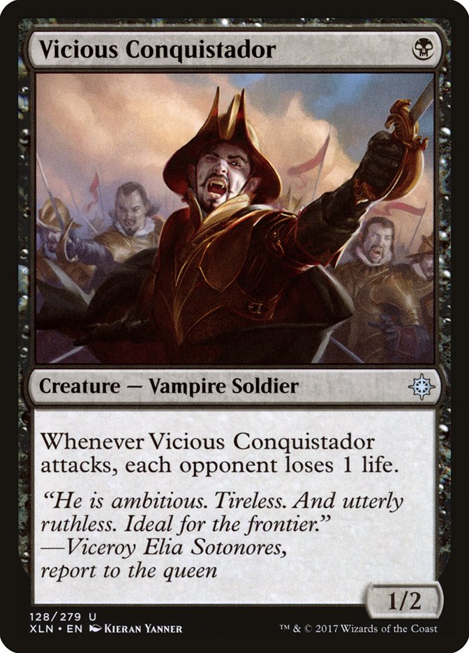 Vicious Conquistador (128) [Ixalan] | Odin's Place