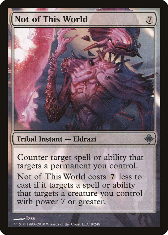Not of This World (8) [Rise of the Eldrazi] | Odin's Place