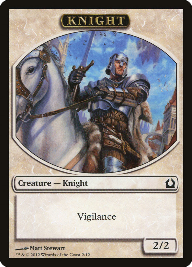 Knight Token (2) [Return to Ravnica Tokens] | Odin's Place