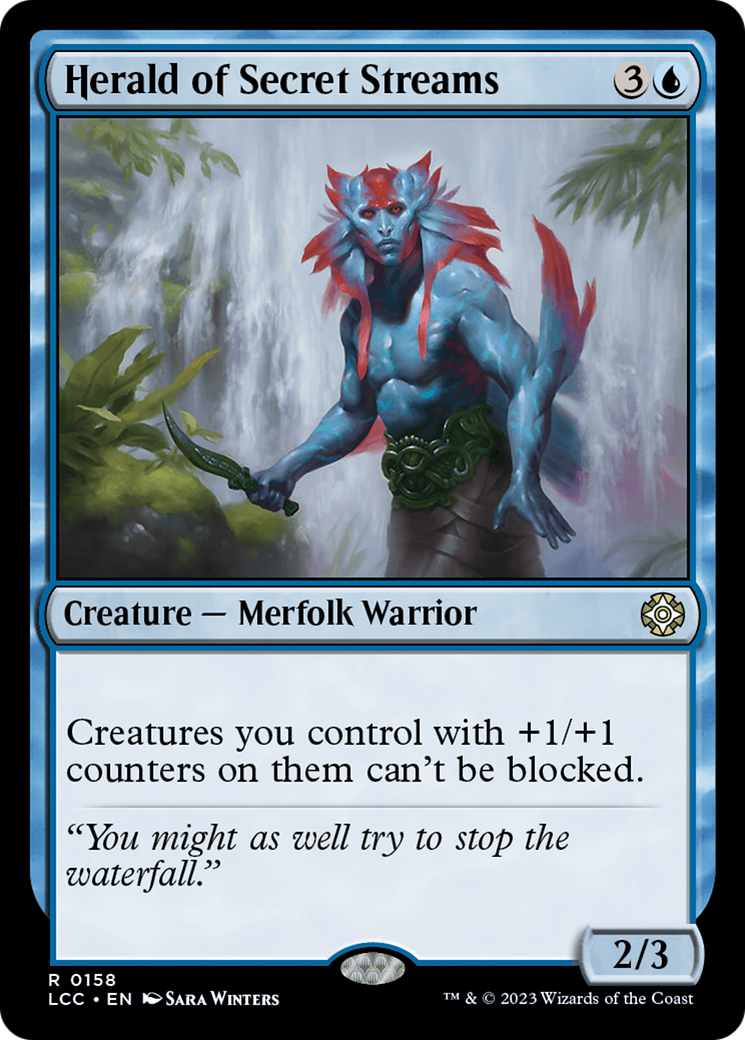 Herald of Secret Streams [The Lost Caverns of Ixalan Commander] | Odin's Place