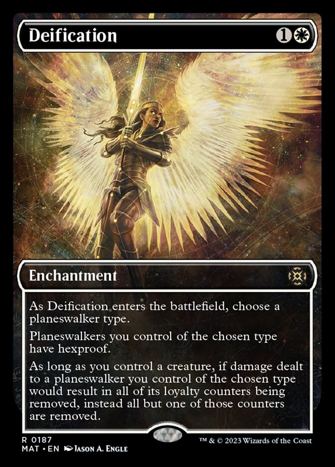 Deification (Showcase Halo Foil) [March of the Machine: The Aftermath] | Odin's Place