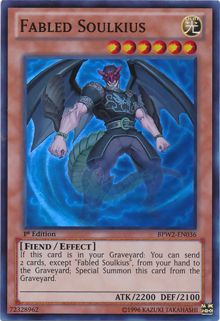 Fabled Soulkius [BPW2-EN036] Super Rare | Odin's Place
