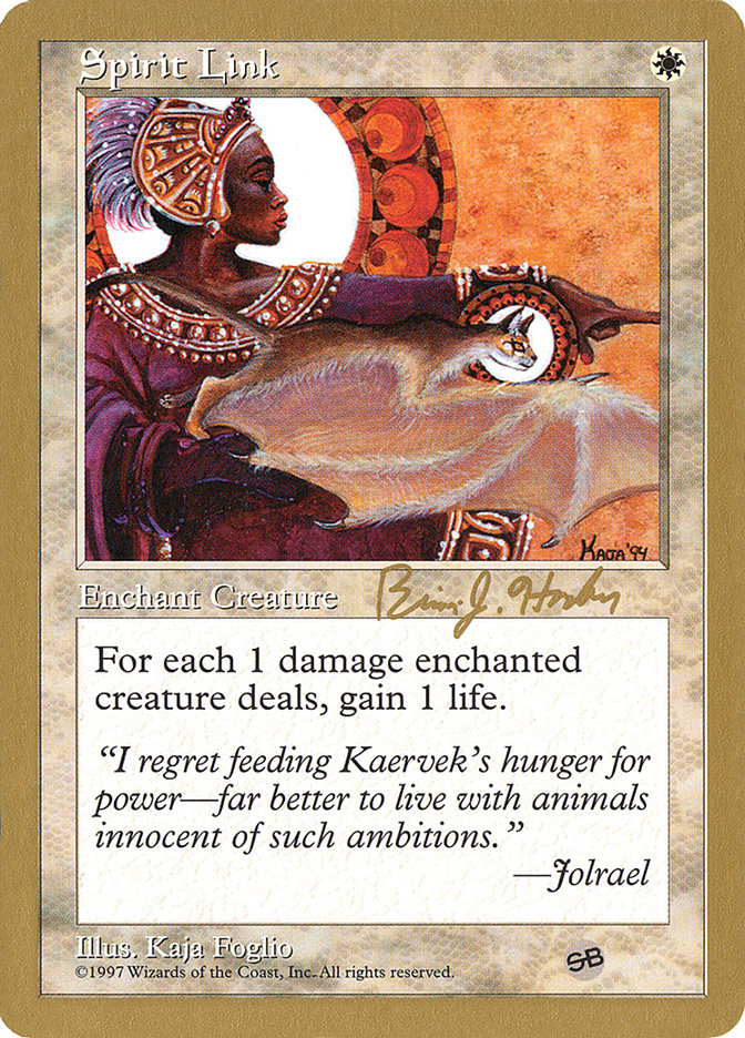 Spirit Link (Brian Hacker) (SB) [World Championship Decks 1998] | Odin's Place
