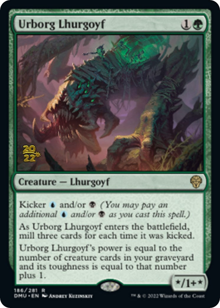 Urborg Lhurgoyf [Dominaria United Prerelease Promos] | Odin's Place
