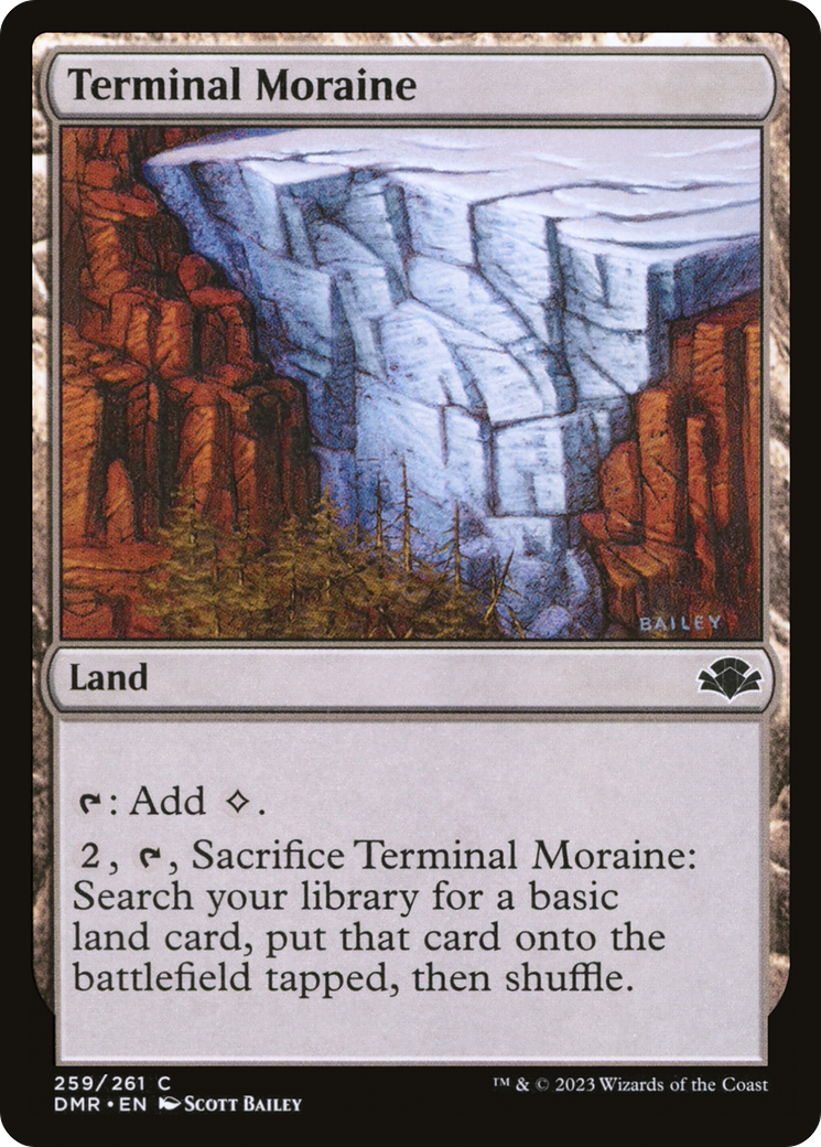 Terminal Moraine [Dominaria Remastered] | Odin's Place