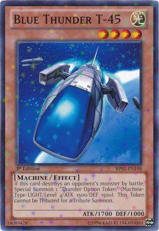 Blue Thunder T-45 [BP01-EN198] Starfoil Rare | Odin's Place