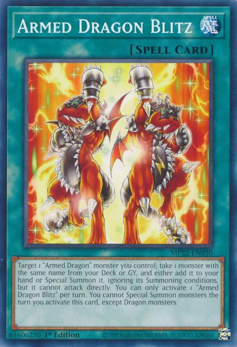 Armed Dragon Blitz [MP22-EN030] Common | Odin's Place