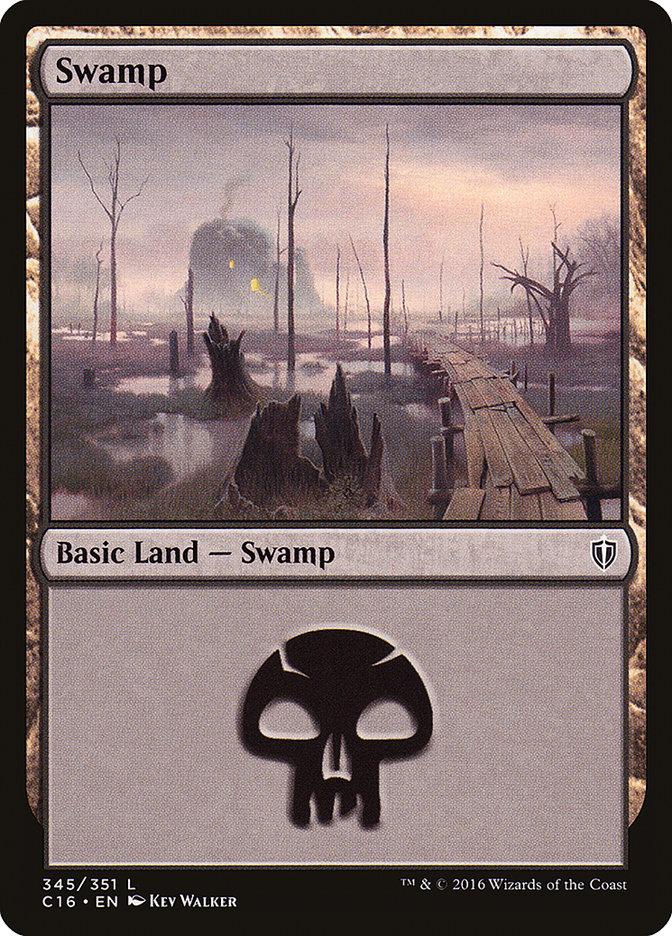Swamp (345) [Commander 2016] | Odin's Place