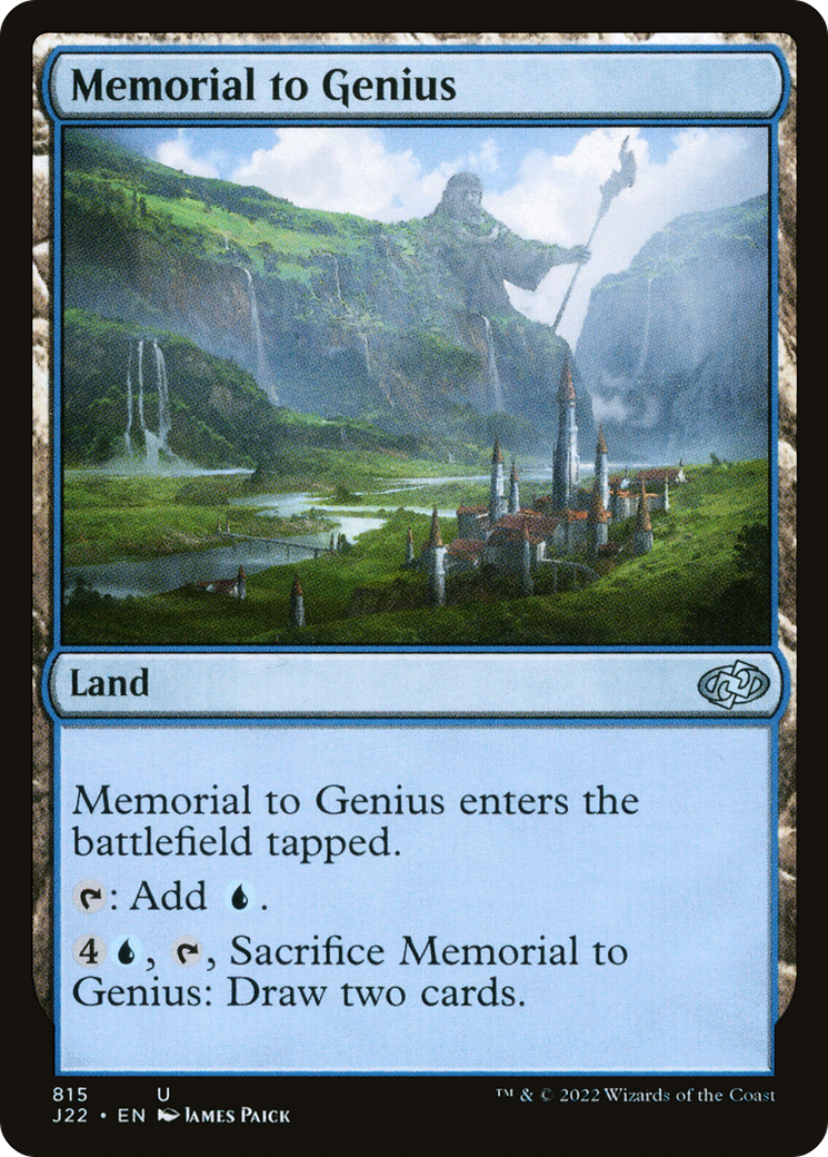 Memorial to Genius [Jumpstart 2022] | Odin's Place