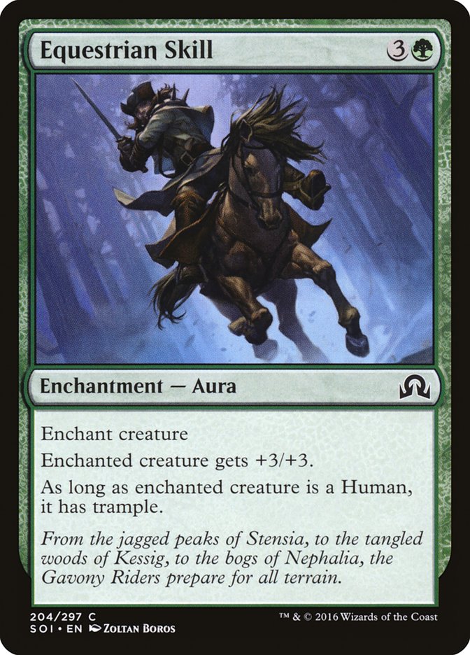 Equestrian Skill (204) [Shadows over Innistrad] | Odin's Place