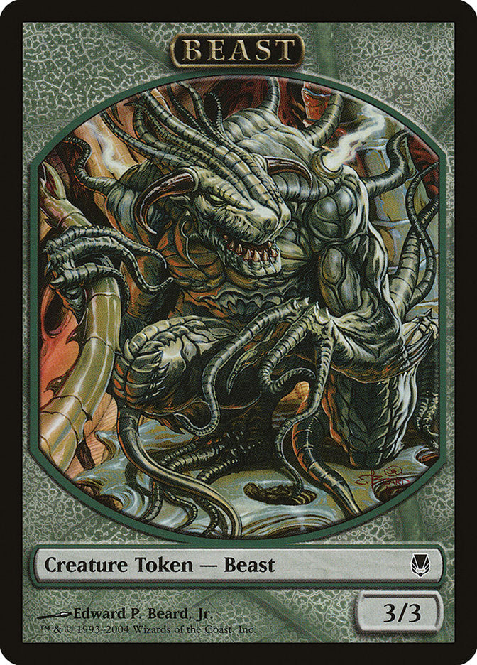 Beast Token (5) [Magic Player Rewards 2004] | Odin's Place