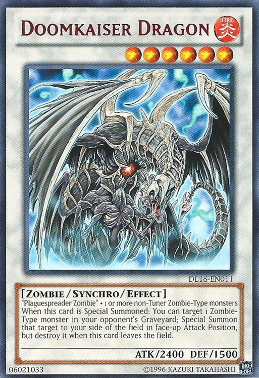 Doomkaiser Dragon (Red) [DL16-EN011] Rare | Odin's Place