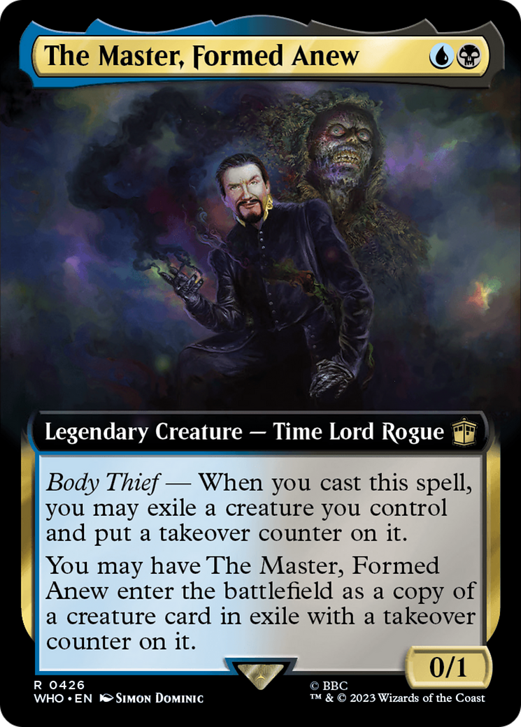 The Master, Formed Anew (Extended Art) [Doctor Who] | Odin's Place