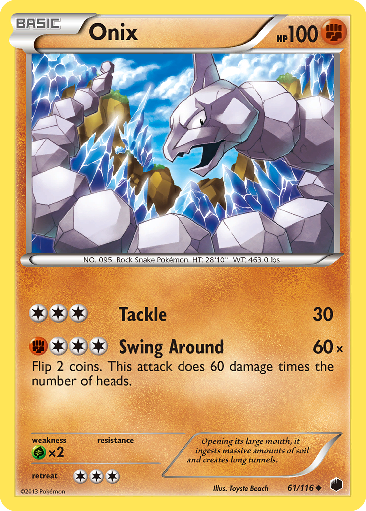 Onix (61/116) [Black & White: Plasma Freeze] | Odin's Place