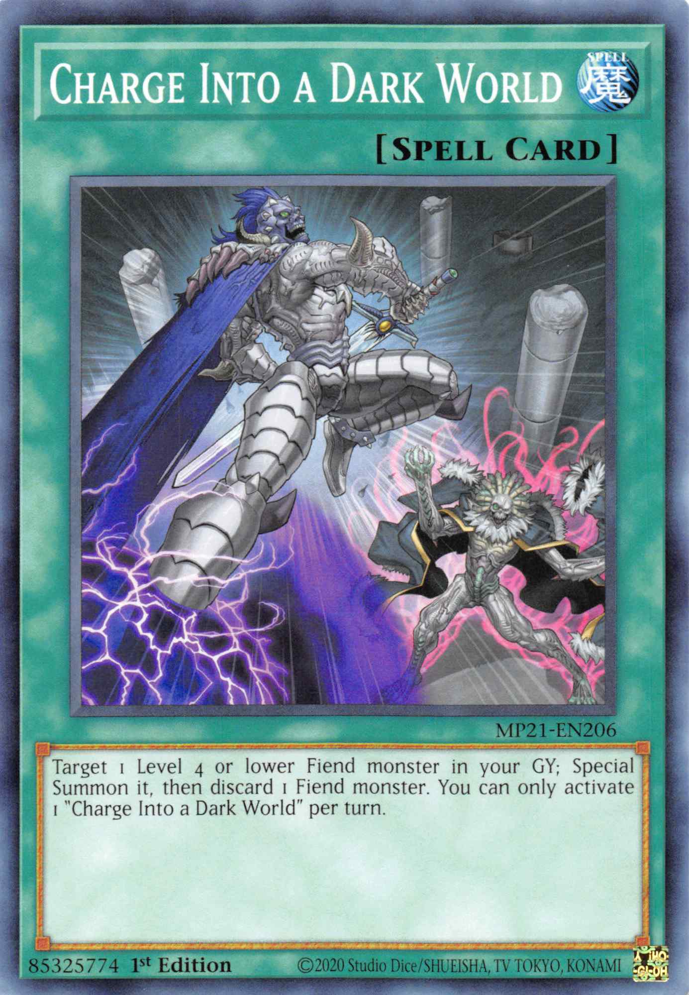 Charge Into a Dark World [MP21-EN206] Common | Odin's Place