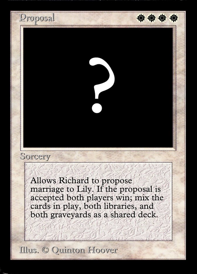 Proposal (3) [Celebration Cards] | Odin's Place