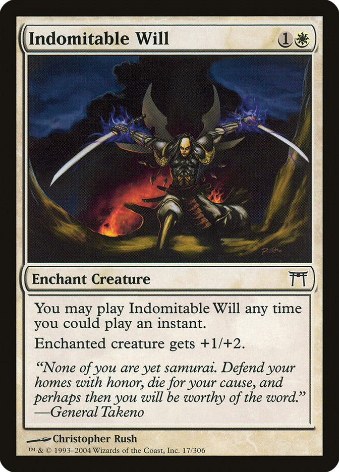 Indomitable Will (17) [Champions of Kamigawa] | Odin's Place