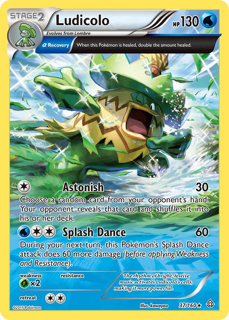 Ludicolo (37/160) [XY: Primal Clash] | Odin's Place
