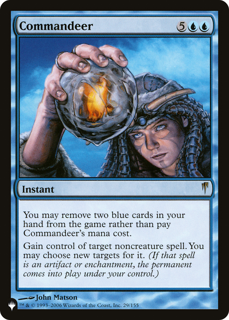 Commandeer [The List] | Odin's Place