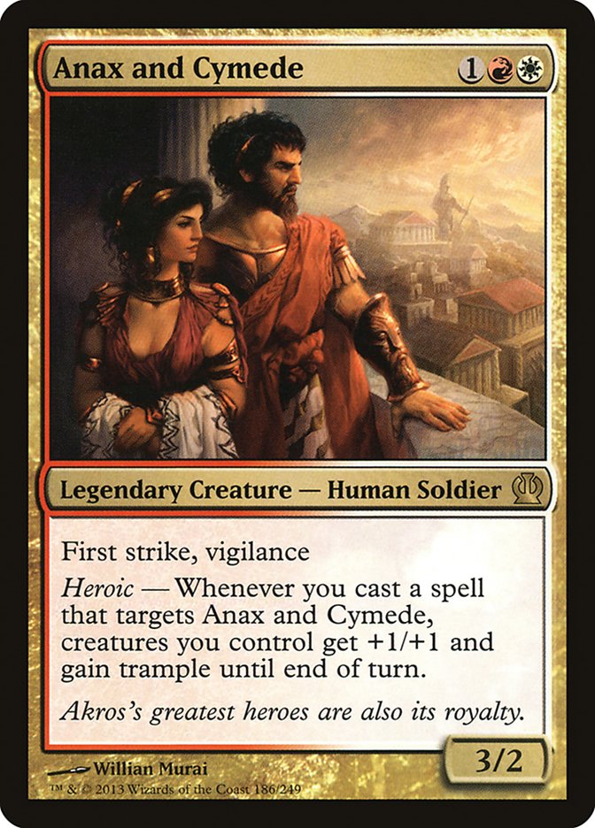 Anax and Cymede (186) [Theros] | Odin's Place
