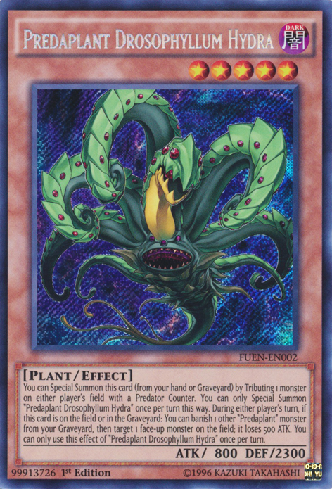Predaplant Drosophyllum Hydra [FUEN-EN002] Secret Rare | Odin's Place