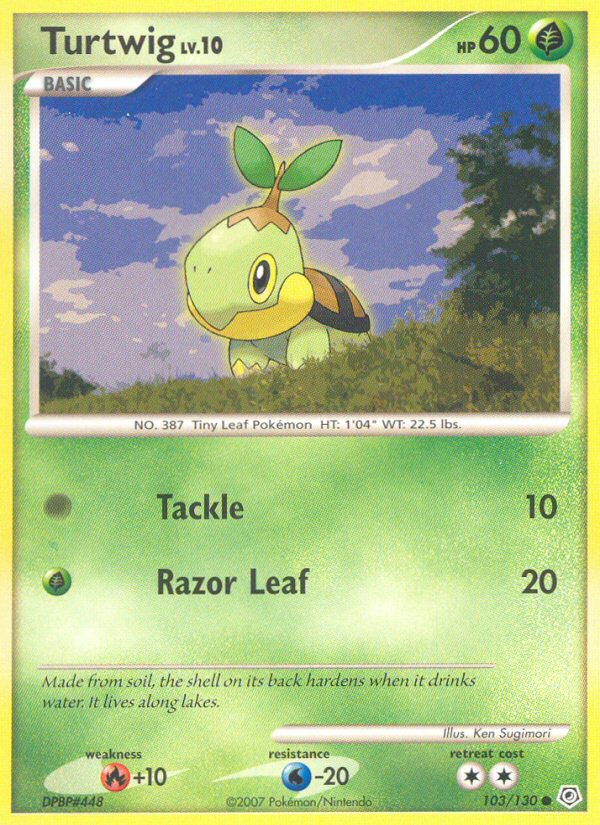 Turtwig (103/130) [Diamond & Pearl: Base Set] | Odin's Place