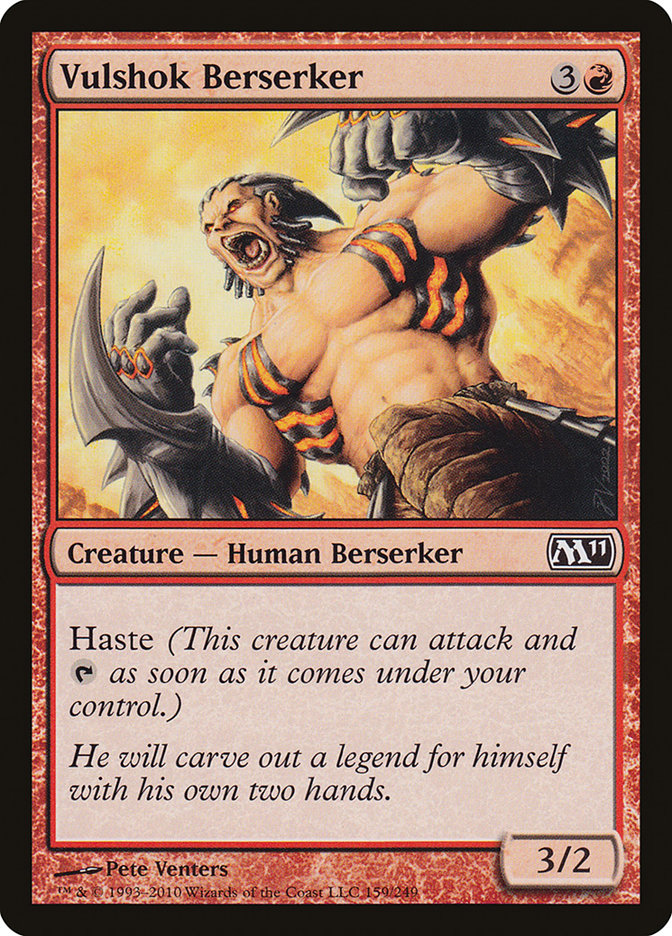 Vulshok Berserker (159) [Magic 2011] | Odin's Place