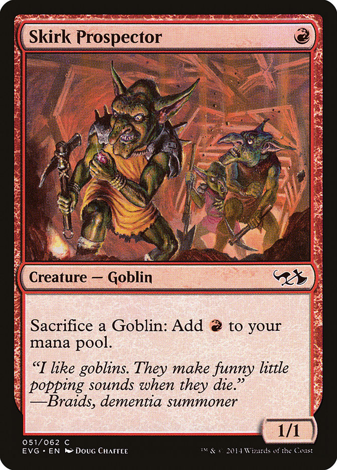 Skirk Prospector (51) (Elves vs. Goblins) [Duel Decks Anthology] | Odin's Place