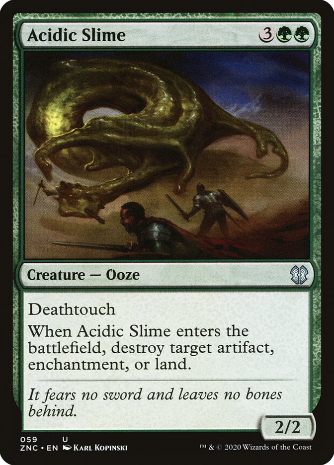 Acidic Slime [Zendikar Rising Commander] | Odin's Place