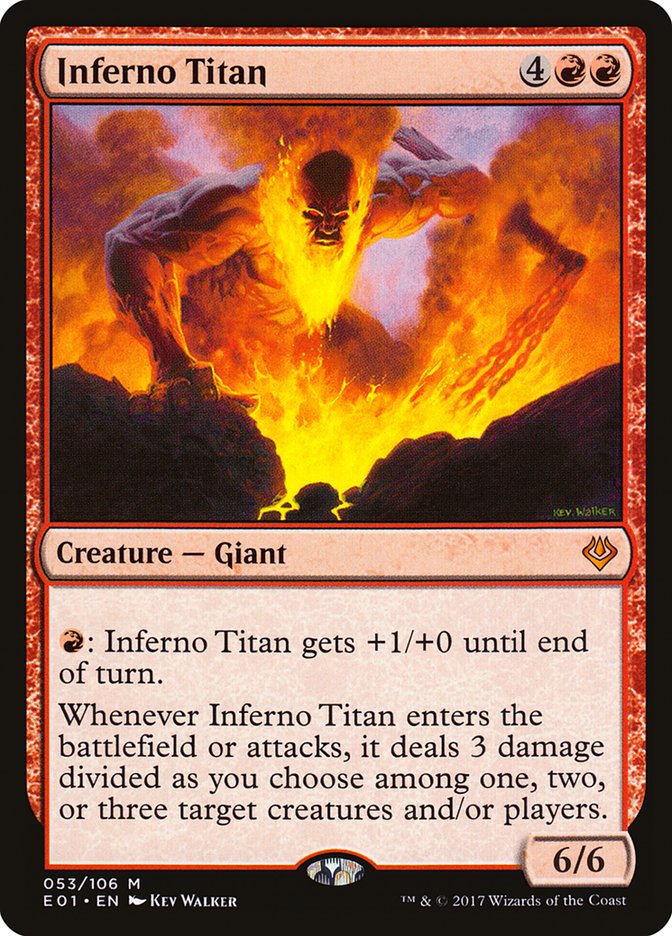 Inferno Titan (53) [Archenemy: Nicol Bolas] | Odin's Place