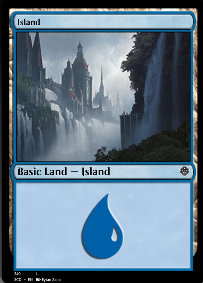 Island (340) [Starter Commander Decks] | Odin's Place