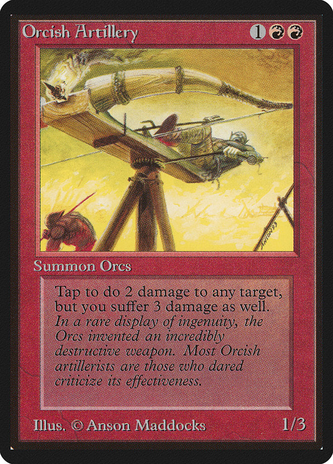 Orcish Artillery (166) [Beta Edition] | Odin's Place