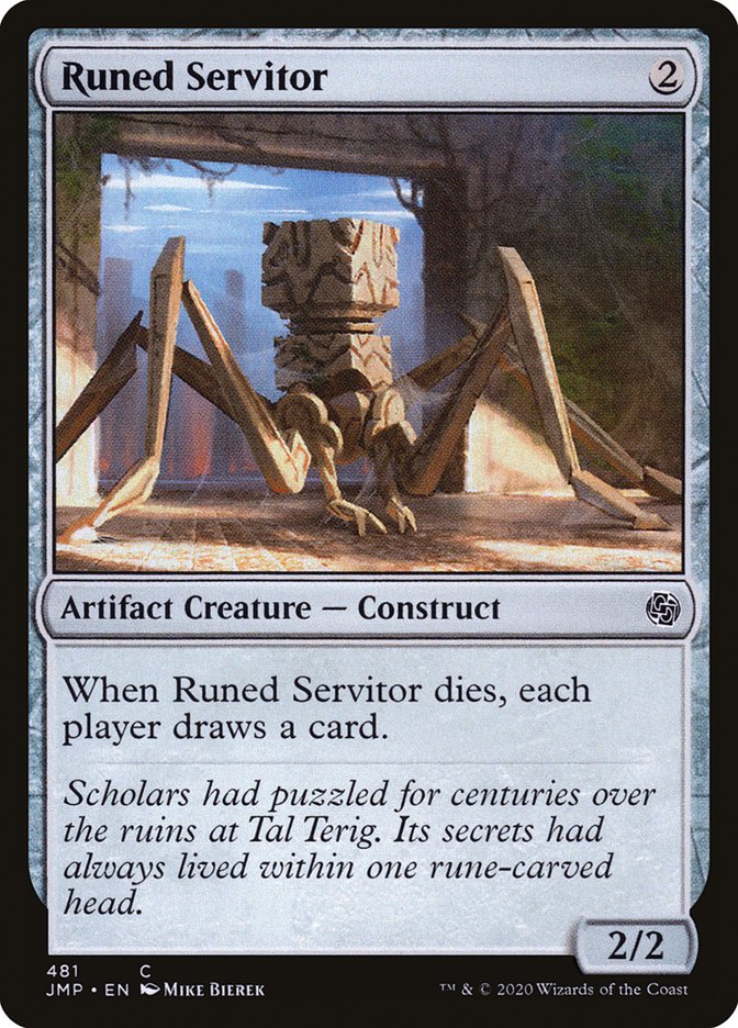 Runed Servitor [Jumpstart] | Odin's Place