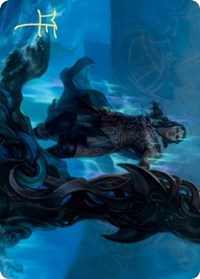 Cosima, God of the Voyage Art Card (Gold-Stamped Signature) [Kaldheim Art Series] | Odin's Place