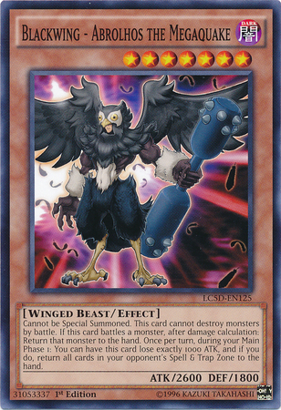 Blackwing - Abrolhos the Megaquake [LC5D-EN125] Common | Odin's Place