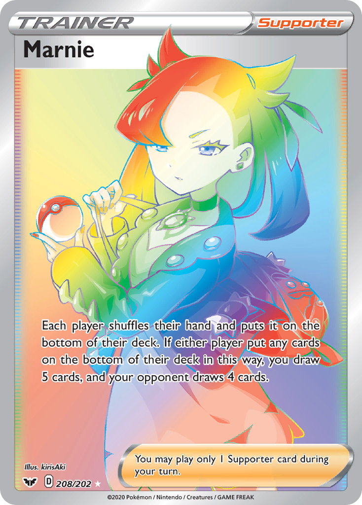 Marnie (208/202) [Sword & Shield: Base Set] | Odin's Place