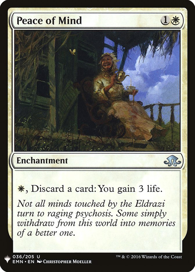 Peace of Mind [Mystery Booster] | Odin's Place
